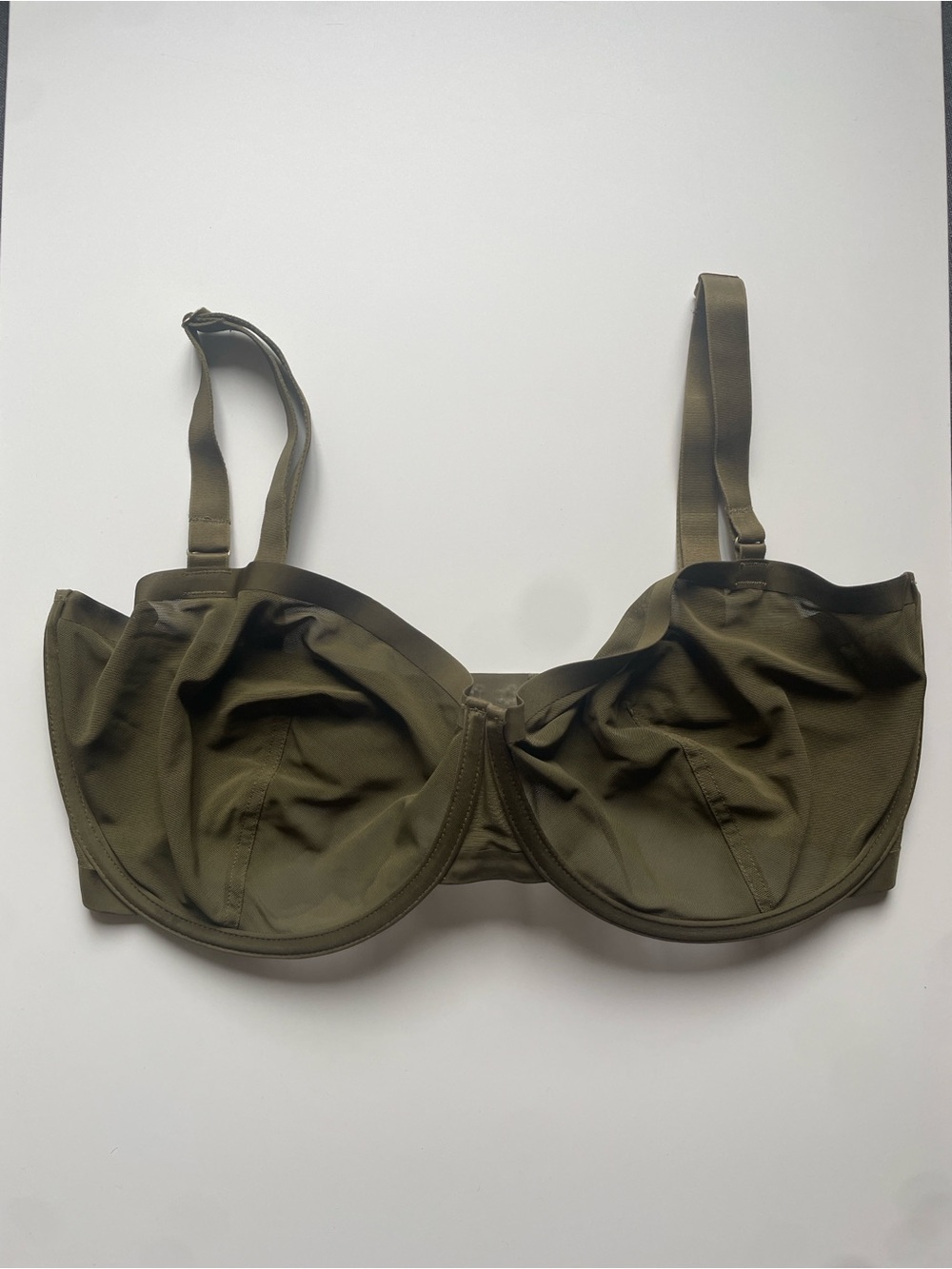 CUUP Balconette Bra in Green 34H